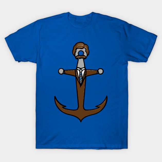 the Anchorman T-Shirt by jonah block